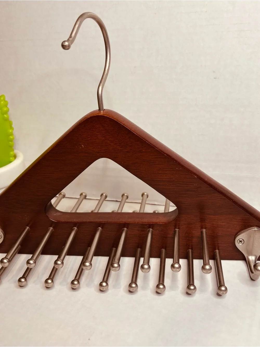 Mahogany Tie and Belt Hanger